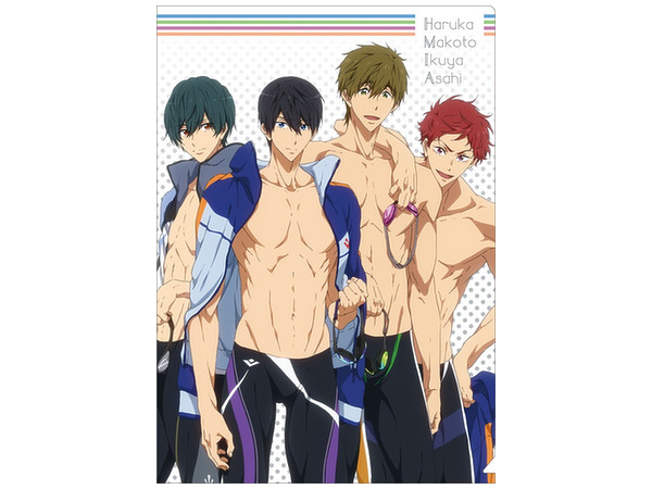 Free! Dive to the Future (アニメ版) クリアファイル/B