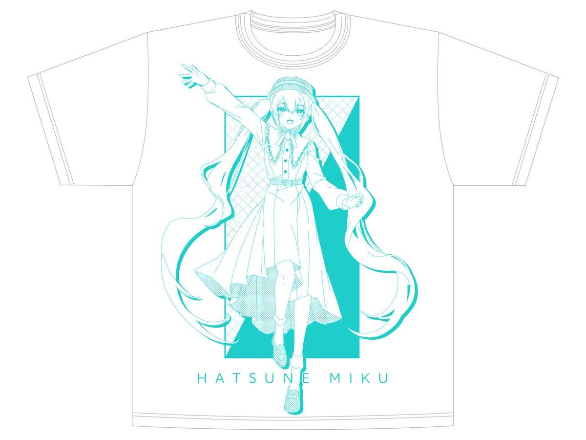 初音ミクシリーズ: オーバーサイズTシャツ / レジャフェス