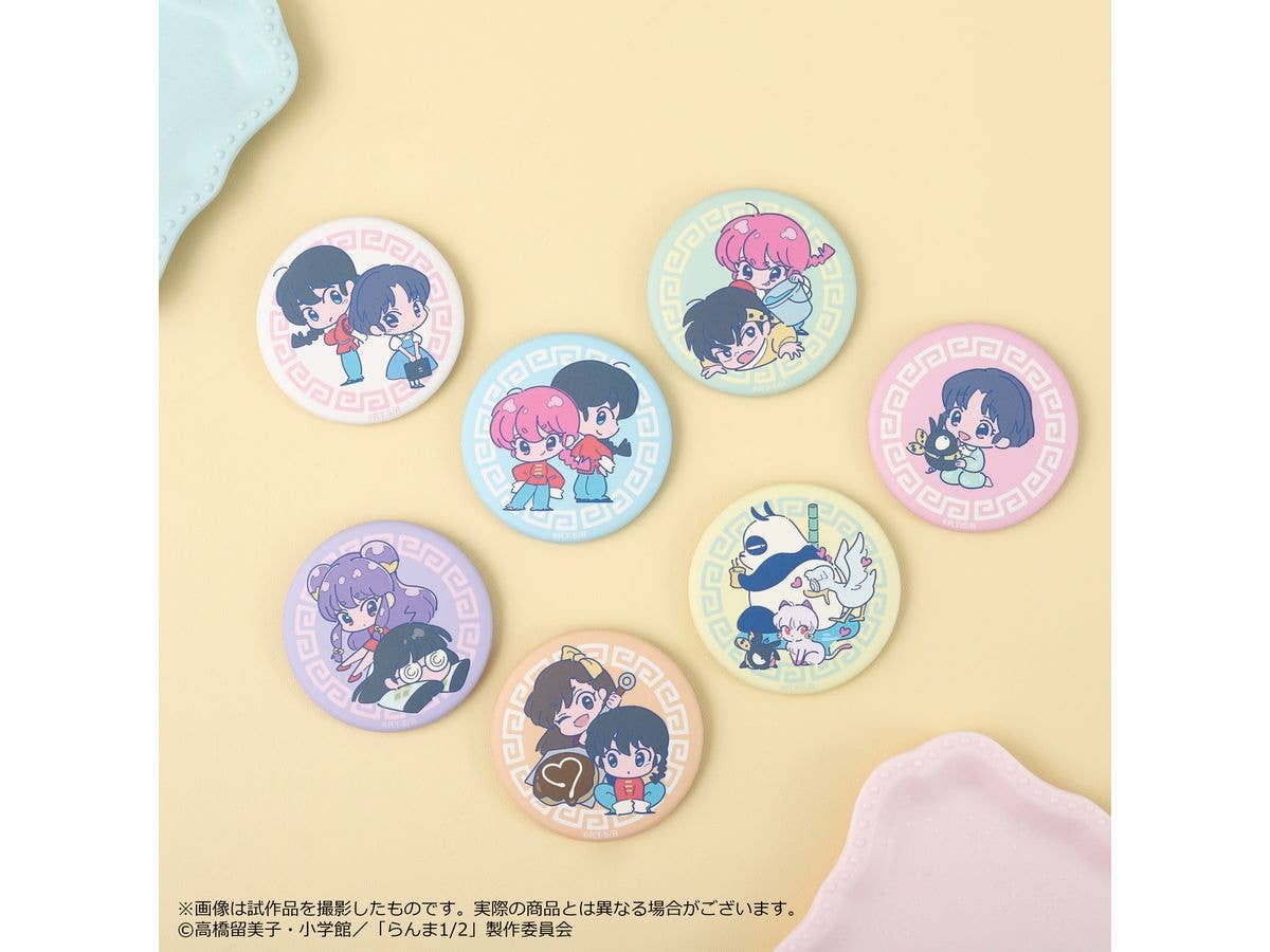 らんま1/2: キャラバッジコレクション 1Box 7pcs