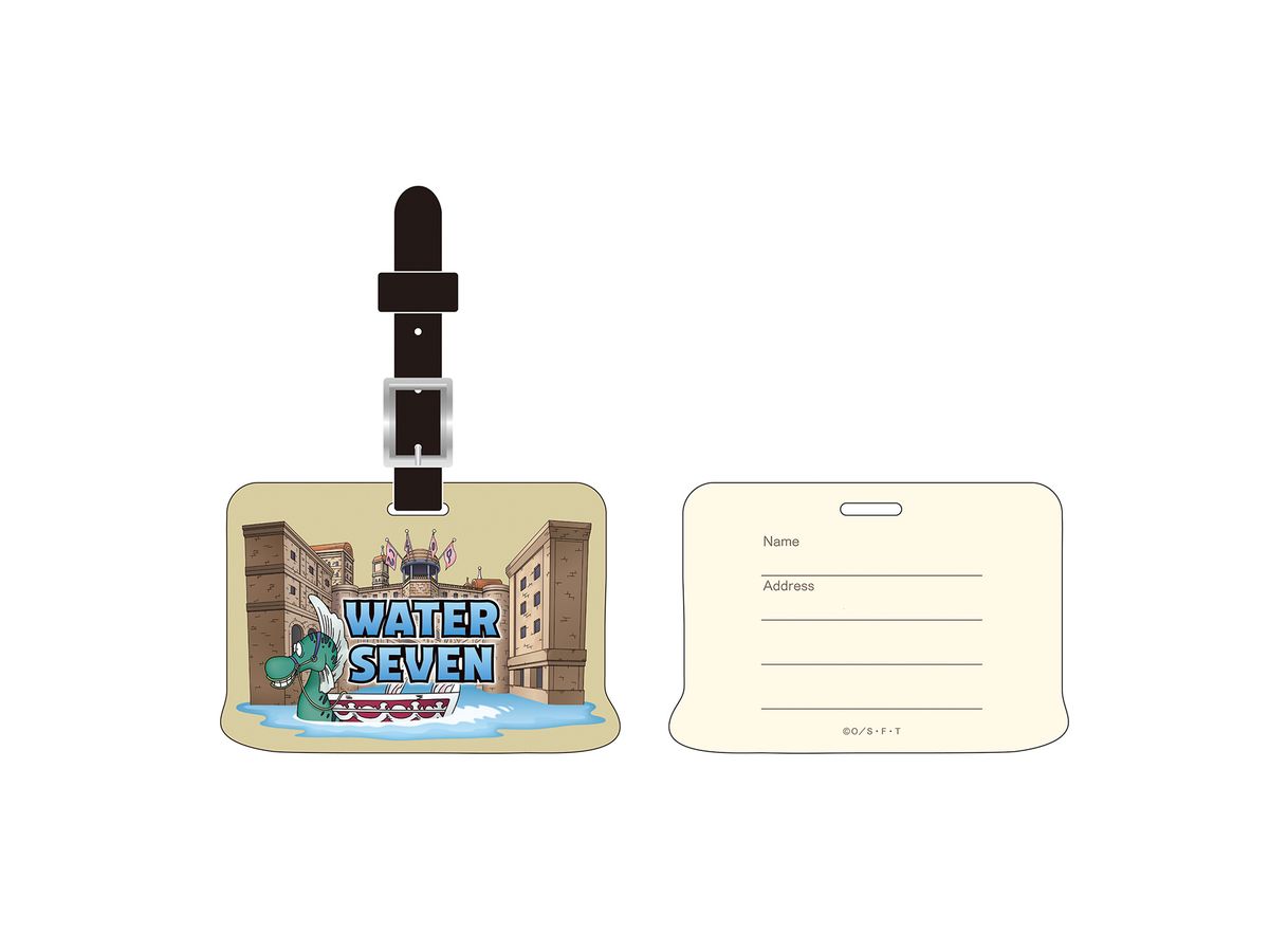 ONE PIECE スーベニア ラゲッジタグ  / ウォーターセブン編