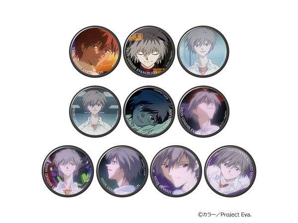 新世紀エヴァンゲリオン キャラバッジコレクション / 新世紀 1Box 10pcs