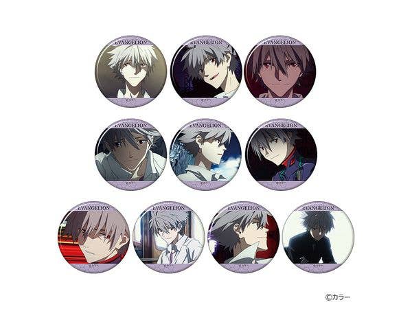 ヱヴァンゲリヲン新劇場版 キャラバッジコレクション / 新劇場版 1Box 10pcs