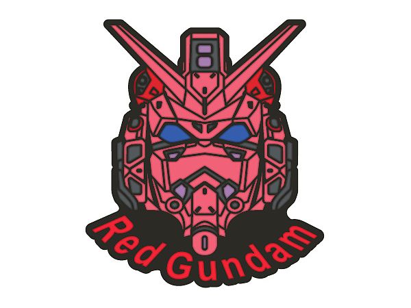 機動戦士Gundam GQuuuuuuX ピンズ / 赤いガンダム