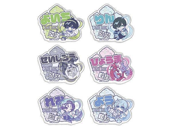 ブルーロック2期 お名前バッジコレクション (ぱすてるぽっぷ) 1Box 6pcs