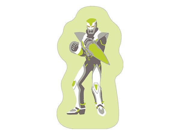 TIGER & BUNNY ダイカットクッション/ゆるパレット ワイルドタイガー