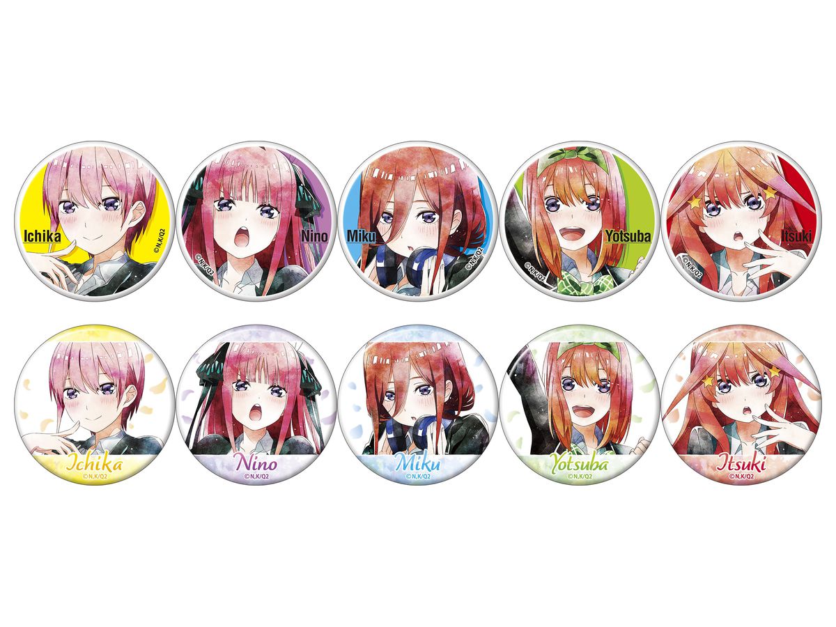 五等分の花嫁: キャラバッジコレクション / Art-Pic 1Box 10pcs