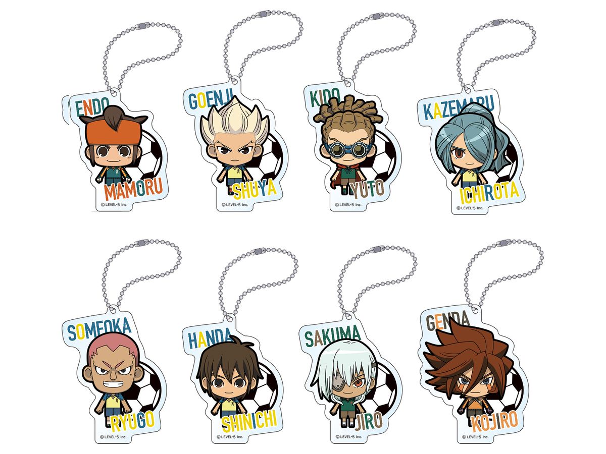 イナズマイレブン SD(アプリ版) アクリルキーホルダーコレクション/Vol.1 1Box 8pcs