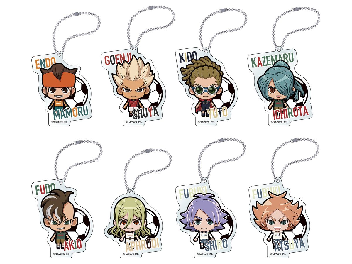 イナズマイレブン SD(アプリ版) アクリルキーホルダーコレクション/Vol.4 1Box 8pcs