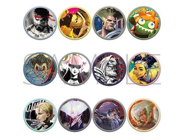 ストリートファイター6: キャラバッジコレクション / B 1Box 12pcs
