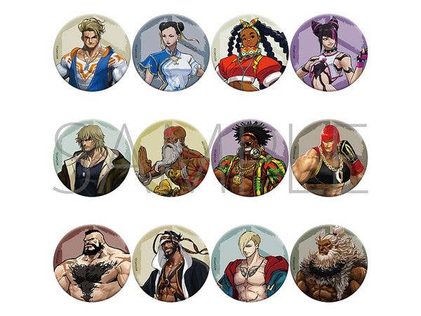 ストリートファイター6: キャラバッジコレクション / C 1Box 12pcs
