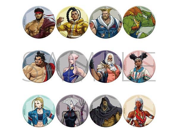 ストリートファイター6: キャラバッジコレクション / D 1Box 12pcs