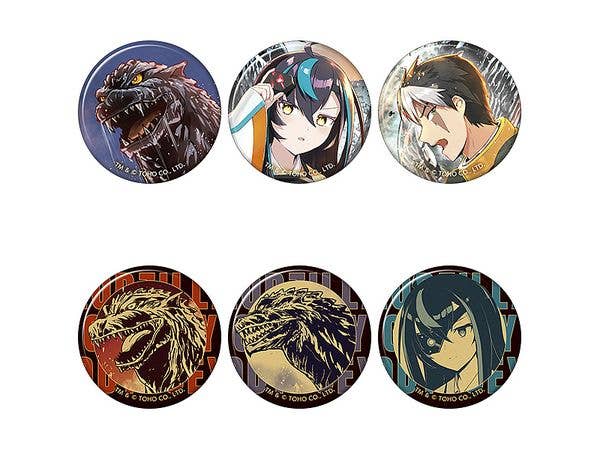 ゴジラ ギャラクシーオデッセイ: キャラバッジコレクション 1Box 6pcs