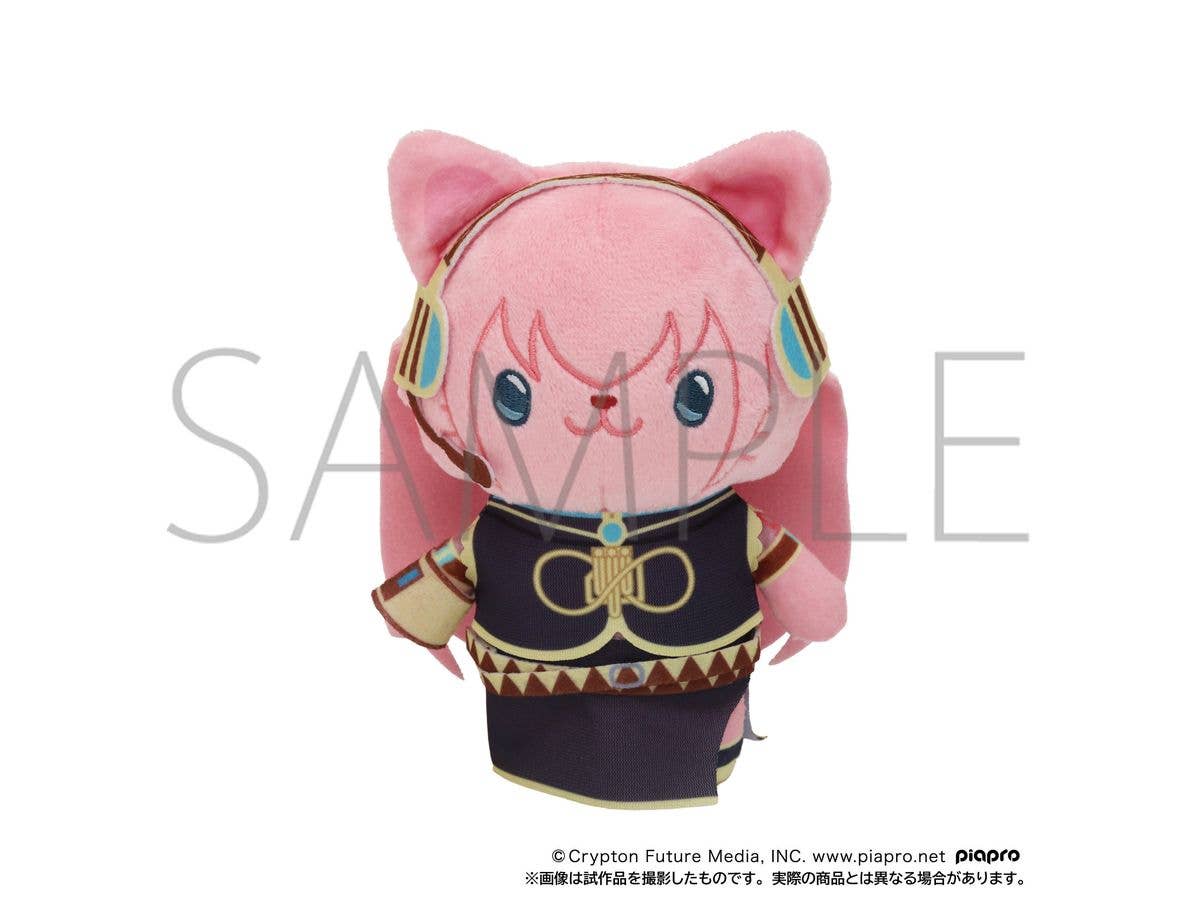 初音ミクシリーズ: withCATアイマスク付きぬいぐるみキーホルダー / 巡音ルカ