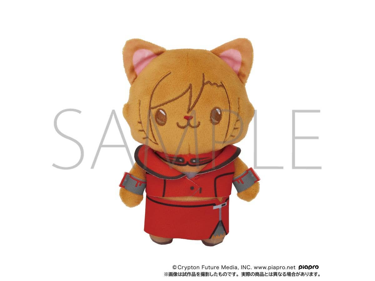 初音ミクシリーズ: withCATアイマスク付きぬいぐるみキーホルダー / MEIKO