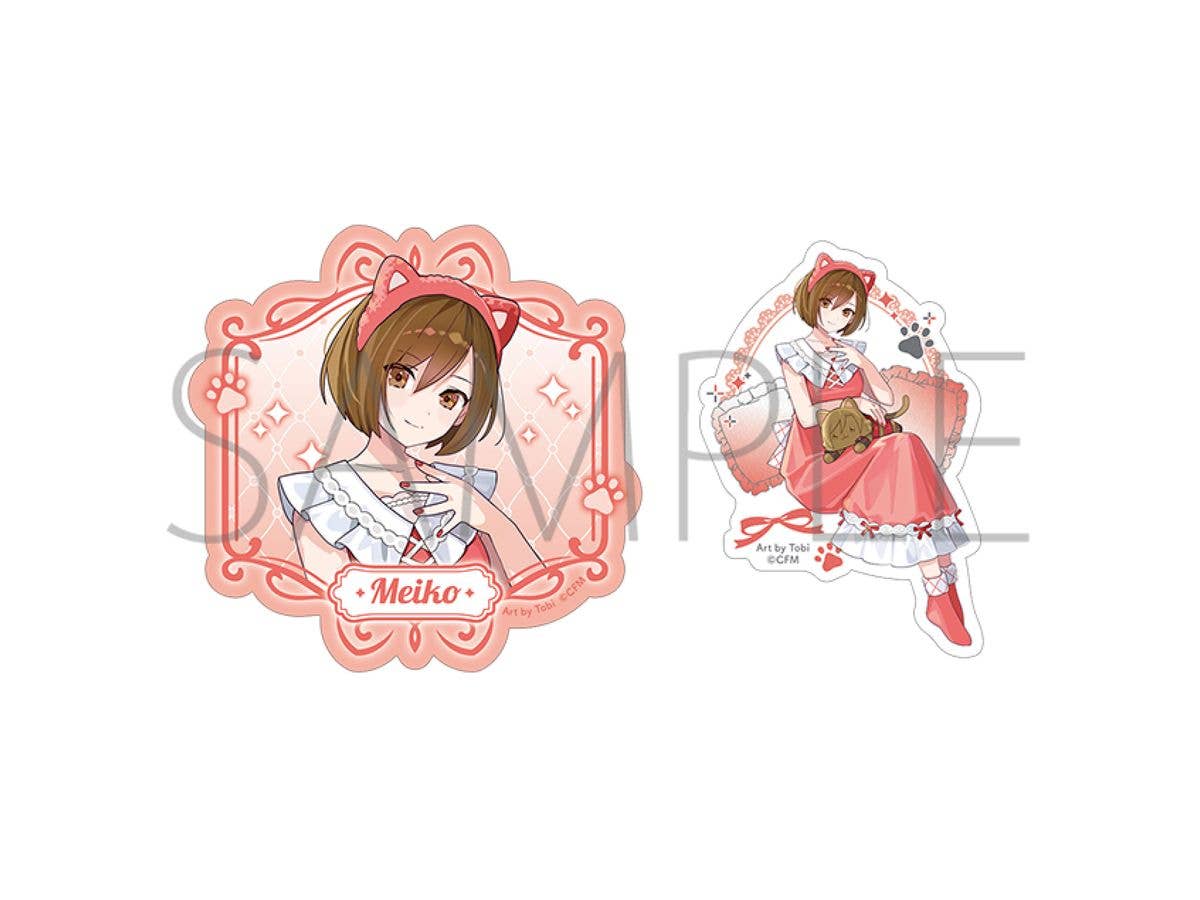初音ミクシリーズ: withCATステッカーセット / MEIKO
