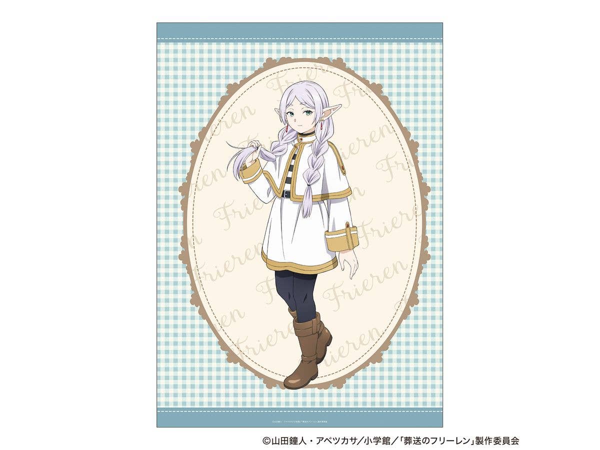 葬送のフリーレン: クリアポスター フリーレン (三つ編み)