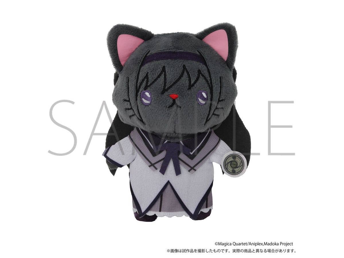 魔法少女まどかマギカ withCATアイマスク付きぬいぐるみキーホルダーPlus / 暁美ほむら