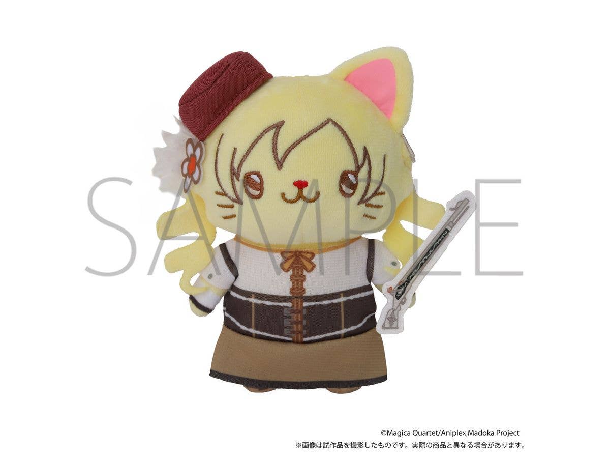 魔法少女まどかマギカ withCATアイマスク付きぬいぐるみキーホルダーPlus / 巴マミ
