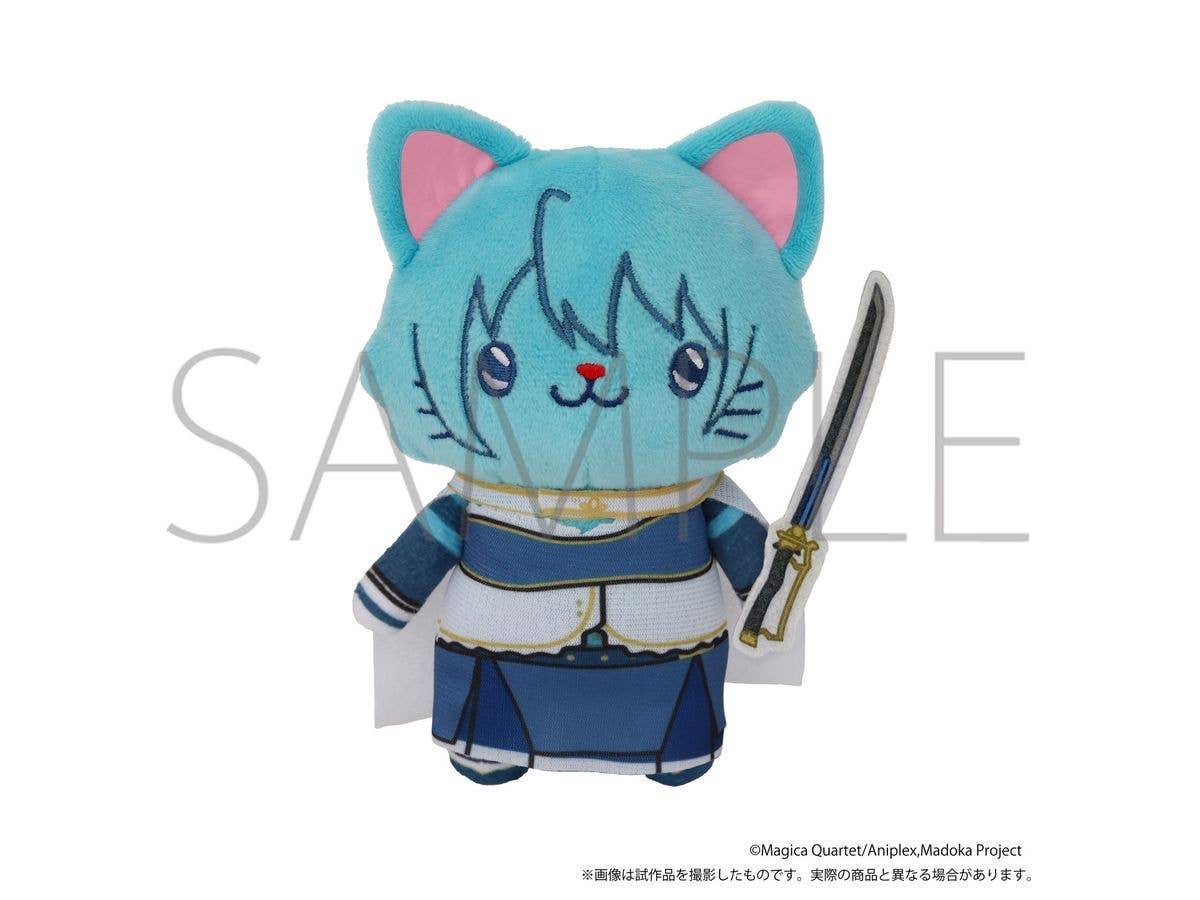 魔法少女まどかマギカ withCATアイマスク付きぬいぐるみキーホルダーPlus / 美樹さやか