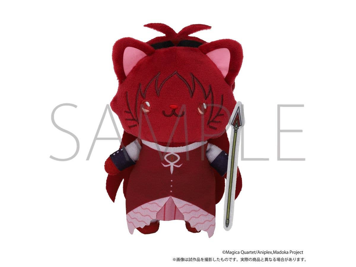 魔法少女まどかマギカ withCATアイマスク付きぬいぐるみキーホルダーPlus / 佐倉杏子
