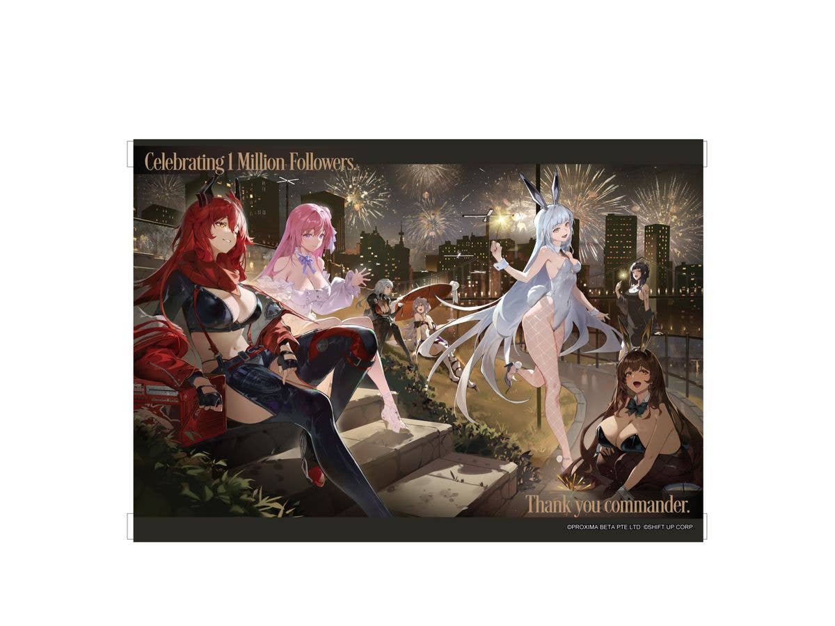 勝利の女神:NIKKE: タペストリー / E