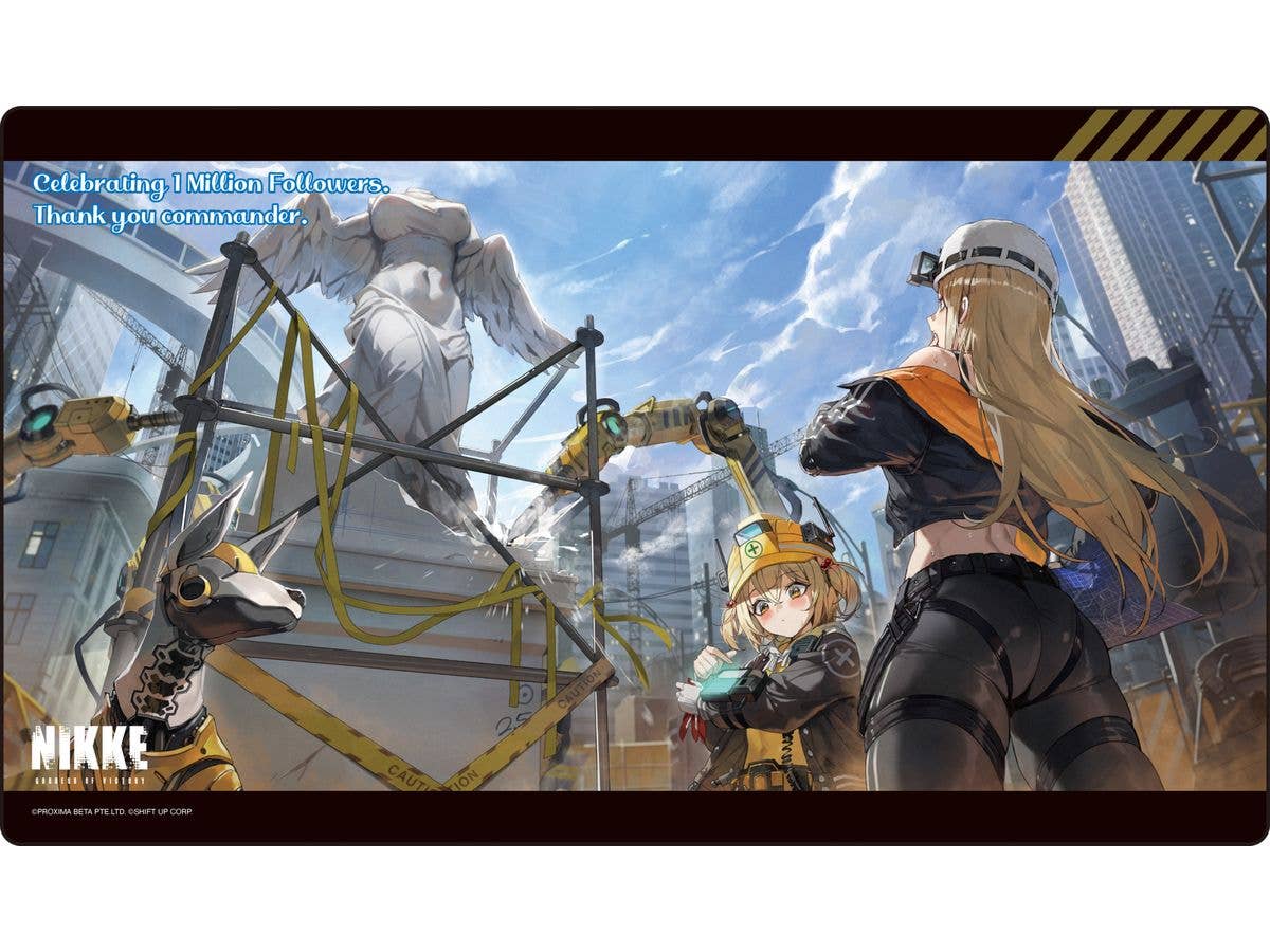 勝利の女神:NIKKE: マルチプレイマット / B