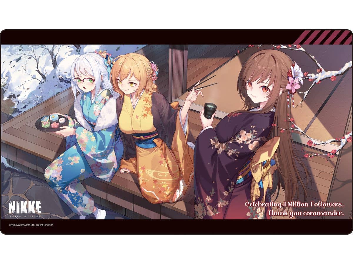 勝利の女神:NIKKE: マルチプレイマット / D
