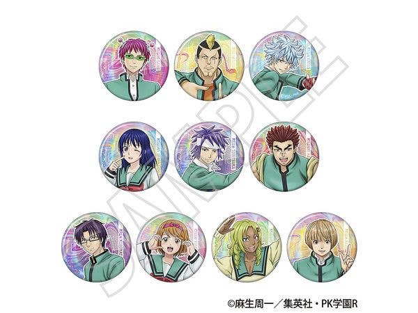 斉木楠雄のサイ難: キャラバッジコレクション 1Box 10pcs