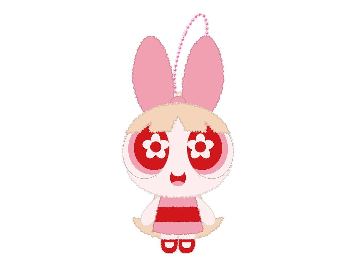 パワーパフガールズ ぬいぐるみキーホルダー (ブロッサム)