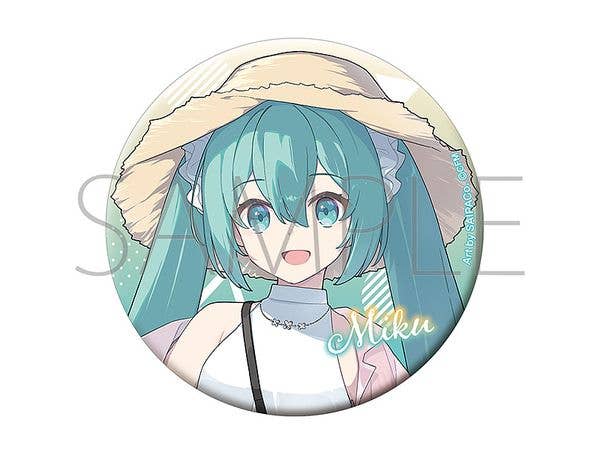 初音ミク: グリッター缶バッジ 初音ミク
