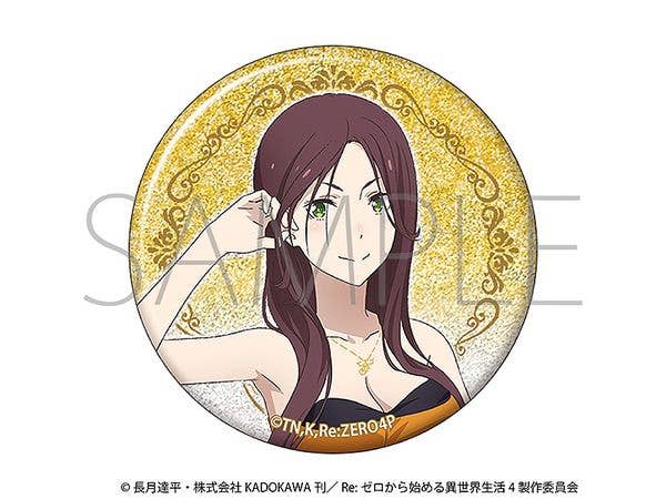 Re:ゼロから始める異世界生活 グリッター缶バッジ / -プロム- シャウラ
