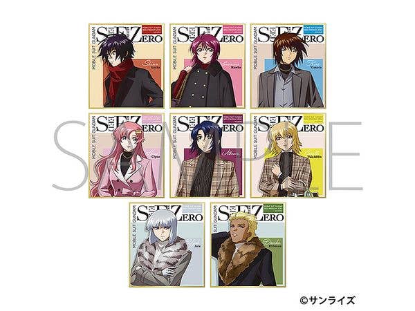 機動戦士ガンダムSEED FREEDOM ZERO ミニ色紙コレクション 1Box 8pcs