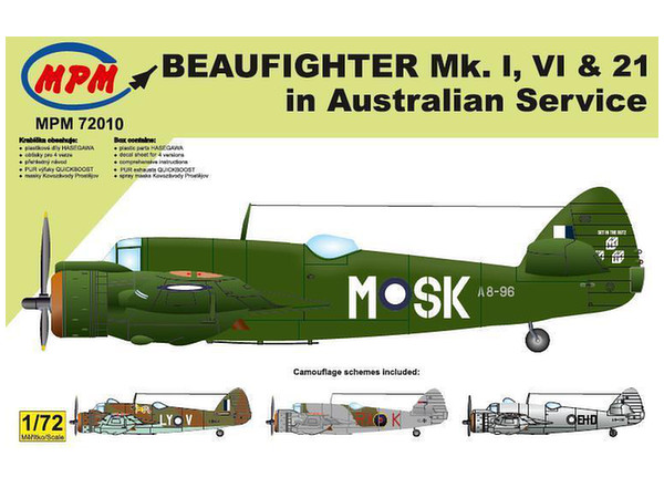1/72 ブリストル・ボーファイターMk.I/VI/21 "RAAF"