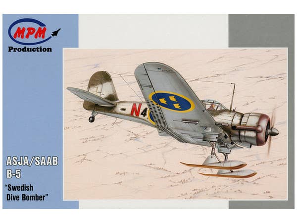 1/72 ASJA/SAAB B-5 スウェーデンの急降下爆撃機
