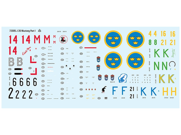 1/72 J26マスタング パート1