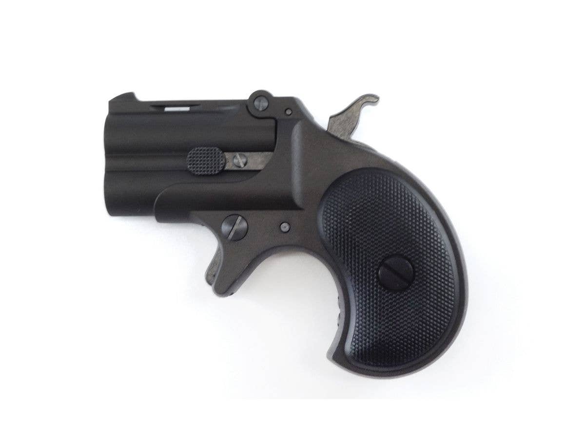 6mmBB カートリッジタイプ MINI2デリンジャー カスタム ブラックHW