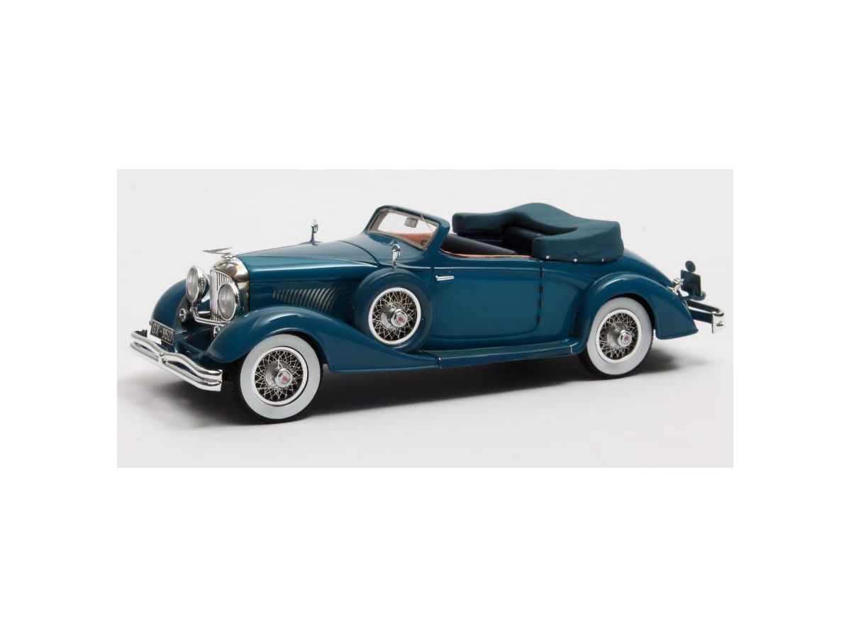 1/43 デューセンバーグ J-519-2548 カブリオレ D Ieteren オープン 1935 ブルー