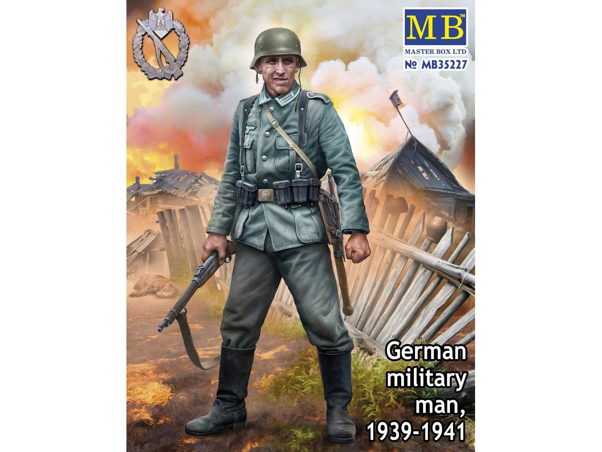 1/35 WW.II ドイツ軍兵士 1939-1941年w/アクセサリー