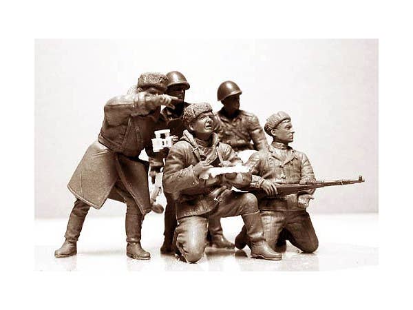 1/35 ソ連・歩兵 5体・記念撮影 1944年冬