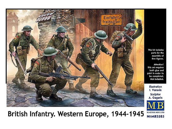 1/35 イギリス軍歩兵 西ヨーロッパ 1944-1945年