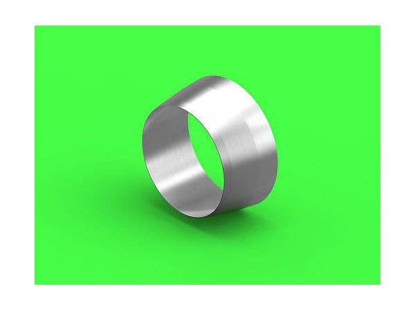 1/48 現用 露/ソ ミグMiG-21F-13フィッシュベッドC 金属製エアインテイクリング (エデュアルド用)