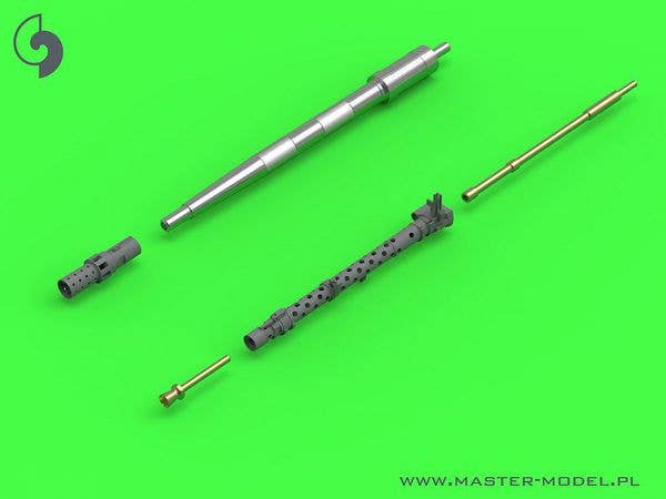 1/35 WWII ドイツ II号戦車a-F型用 2cm KwK30 L/55砲身& MG34銃身セット (IBG/ドラゴン/各社用)