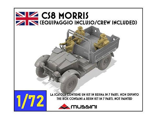 1/72 WWII イギリス モーリスCS8軍用トラック(乗員3体付)