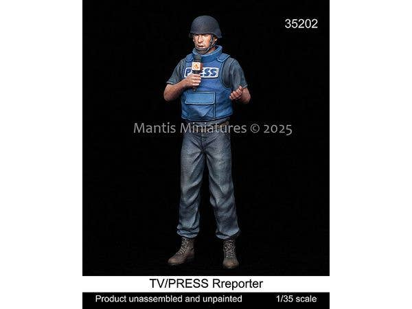 1/35 現用 TV/報道レポーター