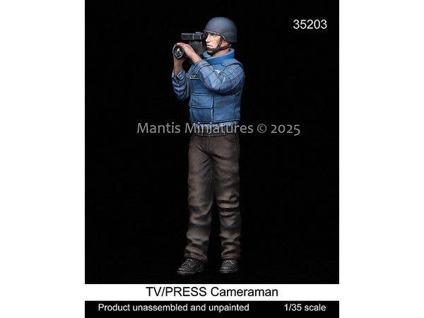 1/35 現用 TV/報道カメラマン