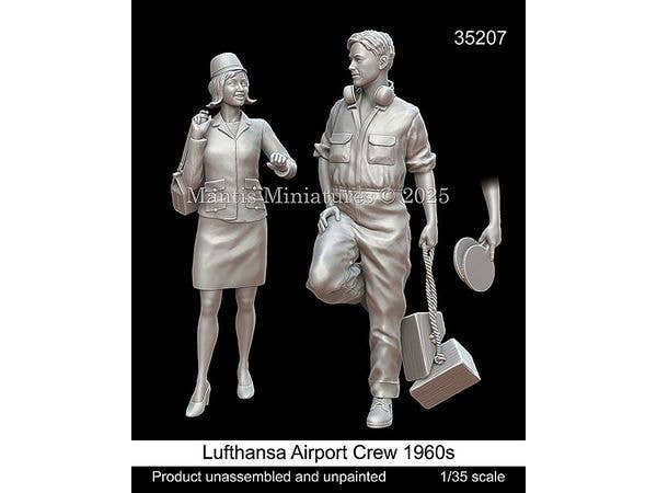 1/35 現用 空港サービスクルーセット 1960年代(2体入)