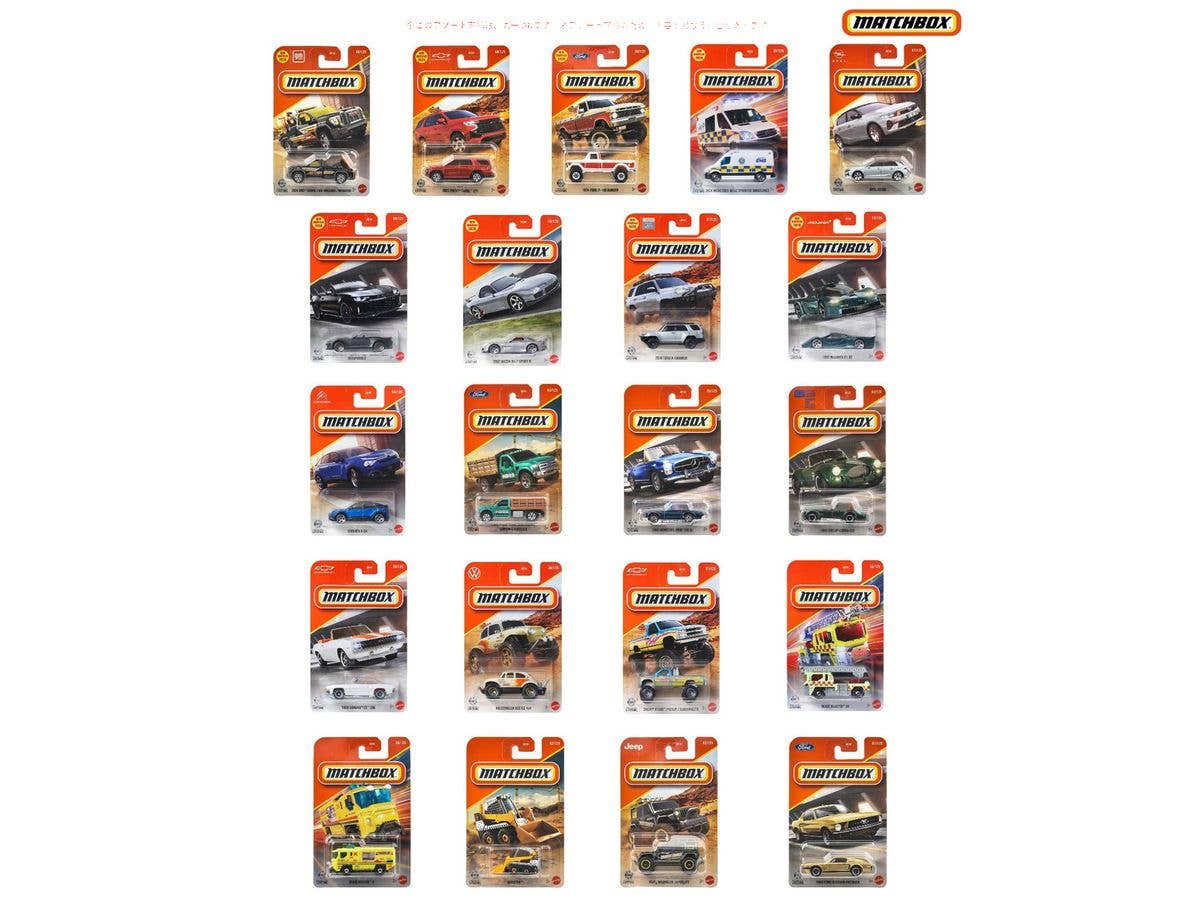 マッチボックス ベーシックカー アソート 1Box 24pcs