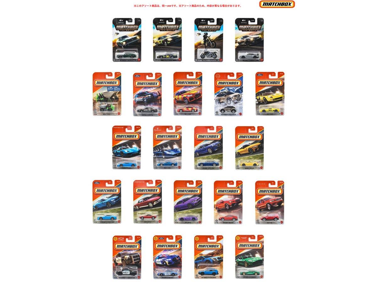 マッチボックス ベーシックカー アソート 1Box 24pcs