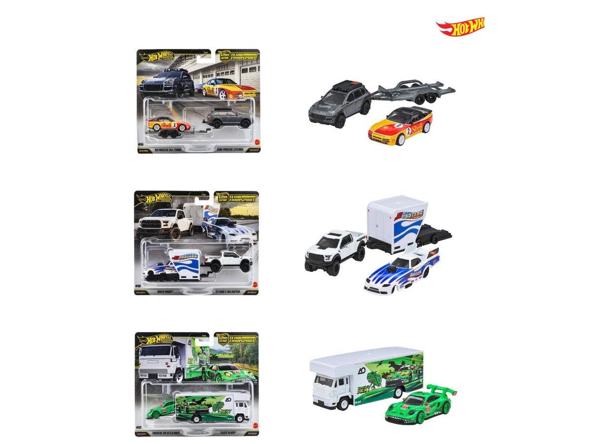 ホットウィール チームトランスポート アソート 1Box 4pcs