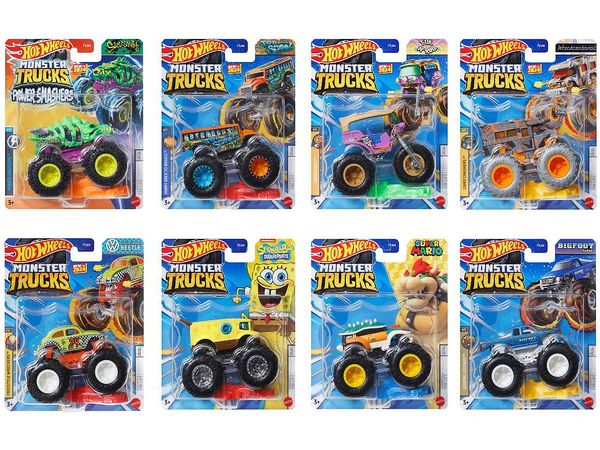 Amazon | ホットウィール(Hot Wheels) モンスタートラック 1:64